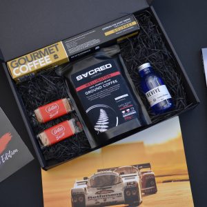 Driven by Coffee Motorsport Box